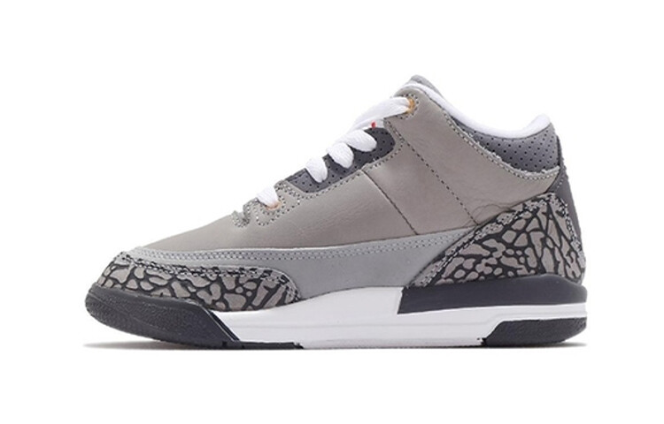 

(BP)Air Jordan 3 Retro Прохладный серый