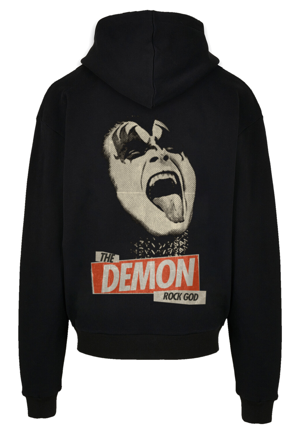 

Пуловер F4NT4STIC Ultra Heavy Hoodie Kiss Rock Music God, черный