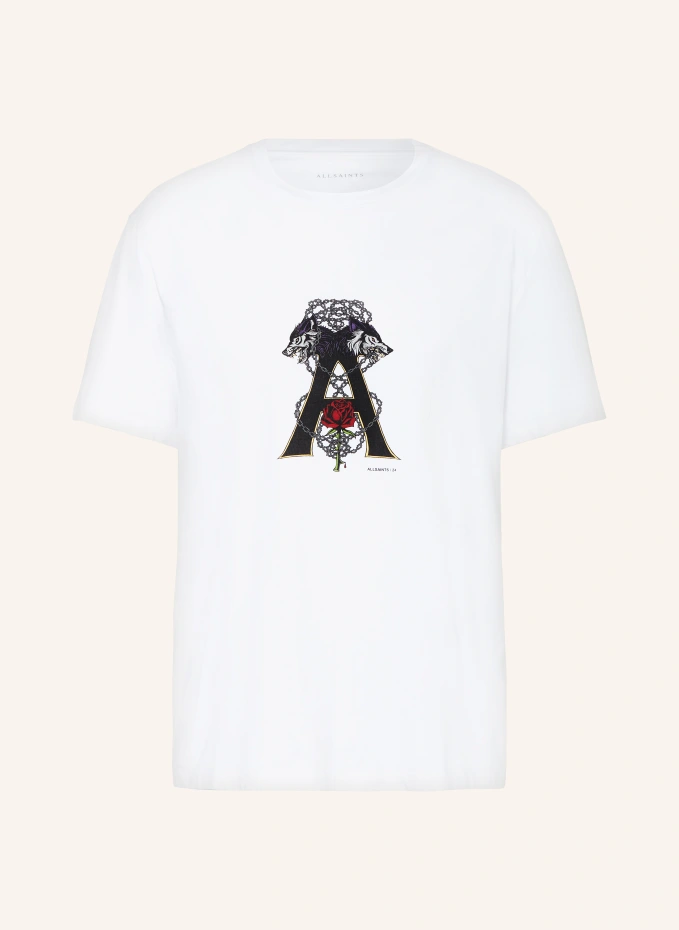 

Футболка wulfane Allsaints, белый