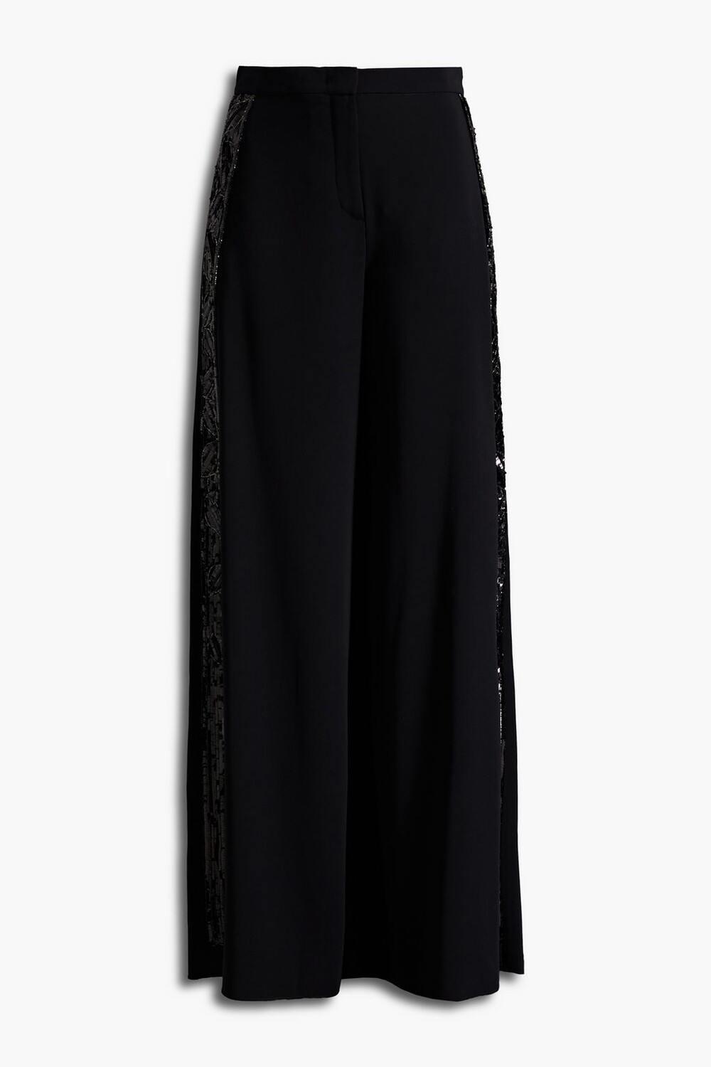 

Широкие брюки из кади с декором EMILIO PUCCI, черный