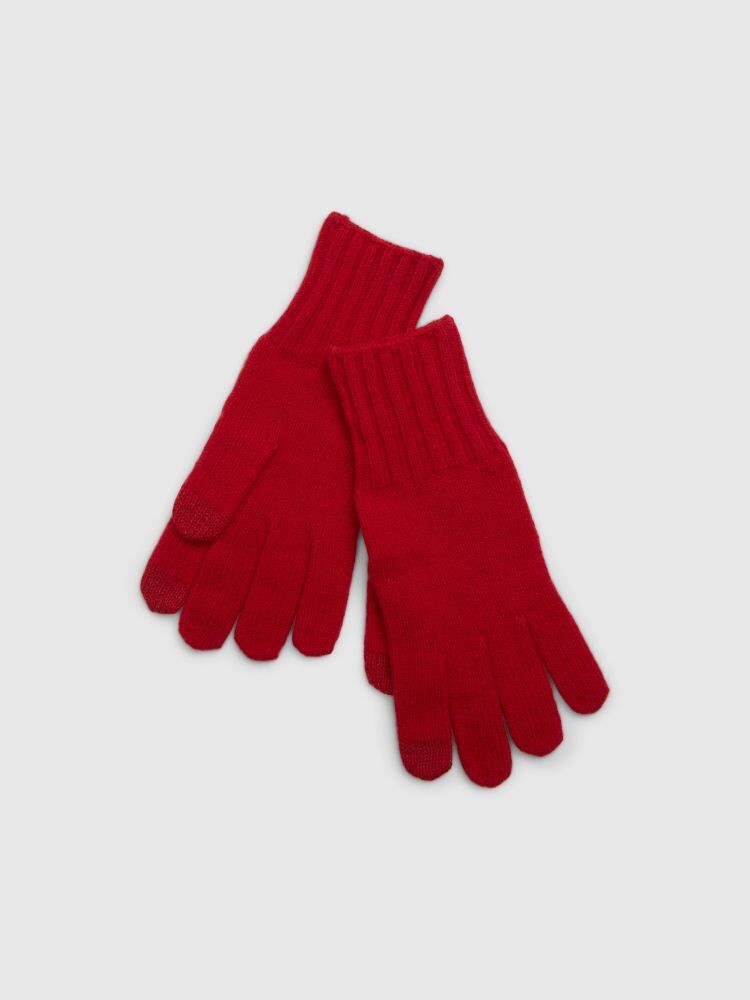 

Перчатки cashsoft для пальцев Gap, красный