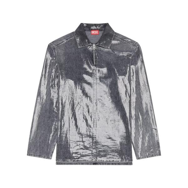 

Куртка d-brad-s jeanshemd mit glanzoptik 0 0 Diesel, мультиколор