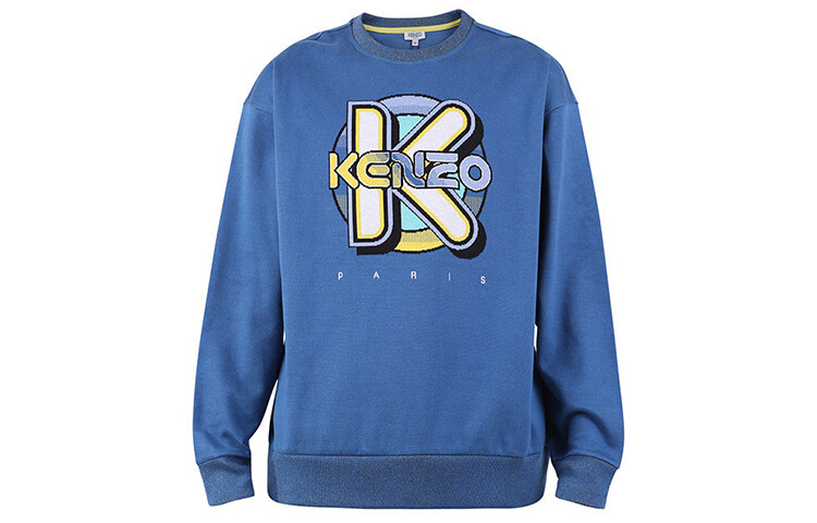 

Толстовка мужская Kenzo Paris с логотипом, синий