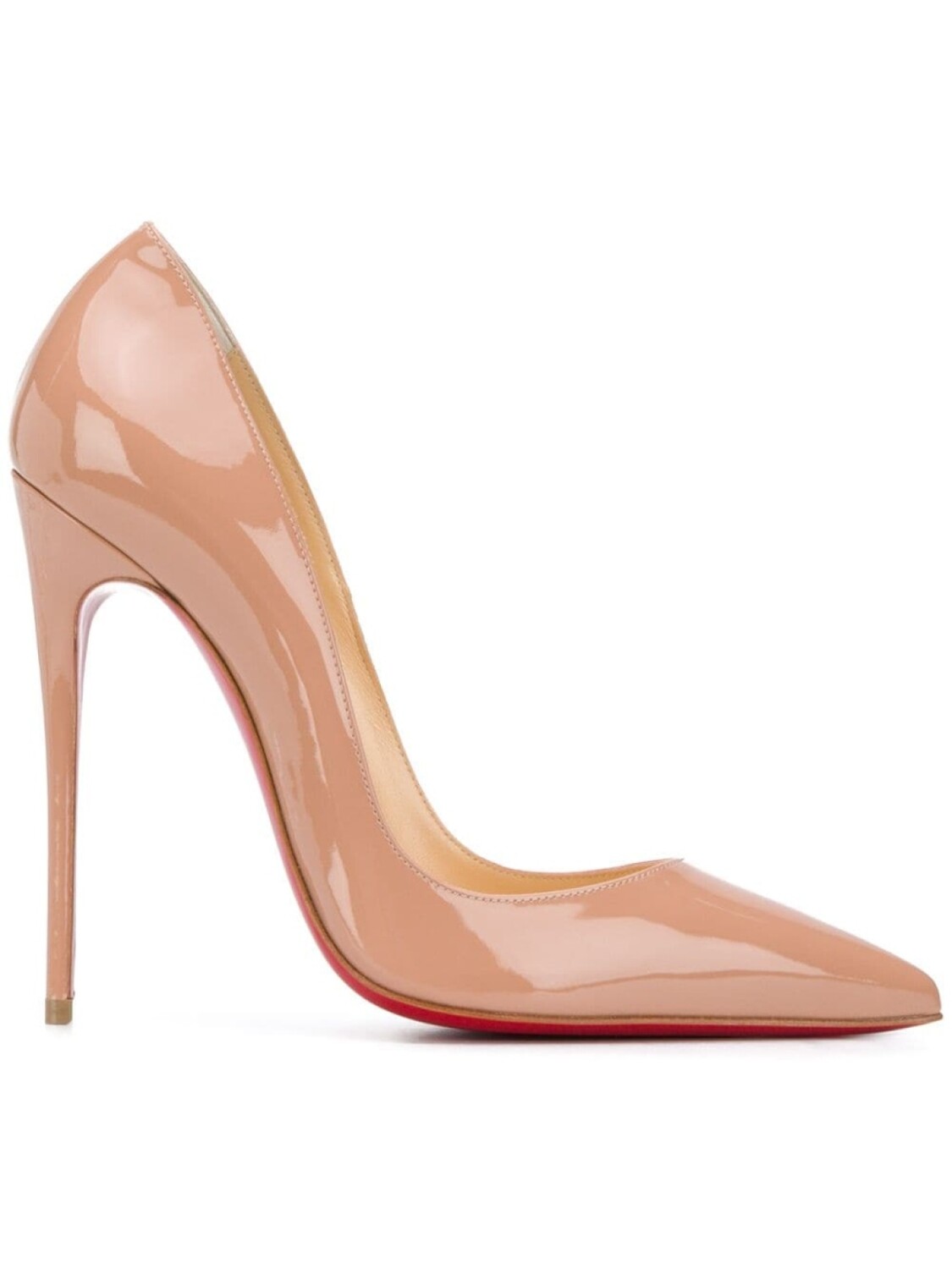 

Christian Louboutin туфли-лодочки Kate 120, нейтральный цвет