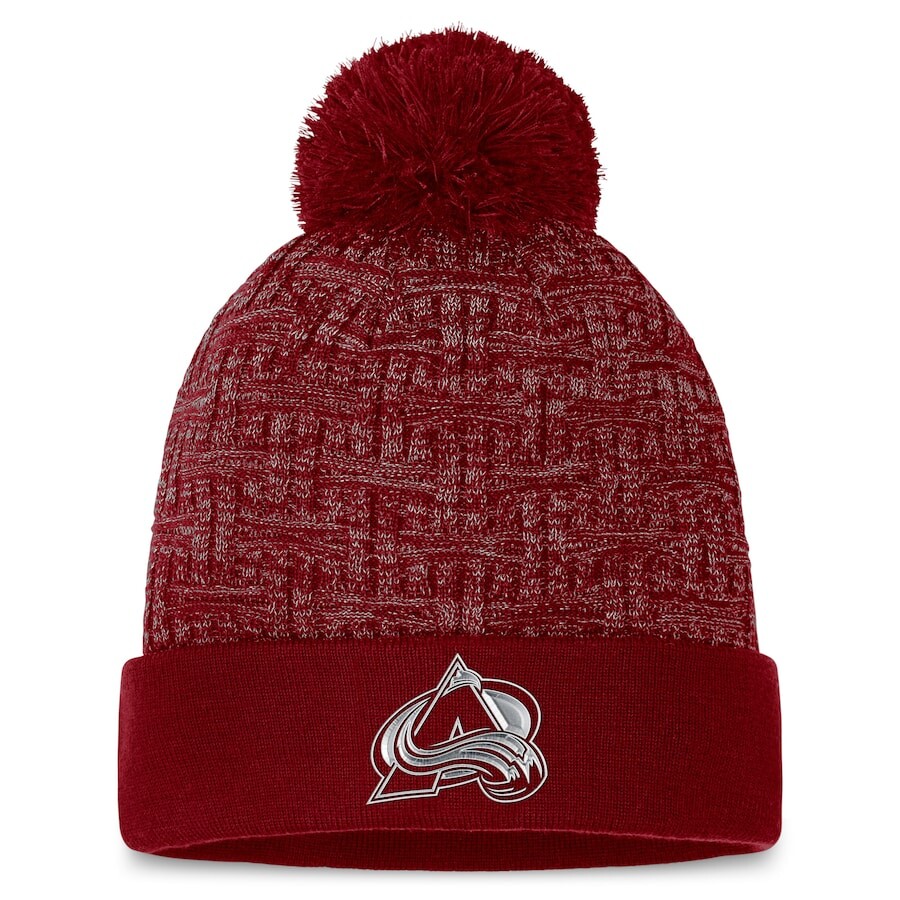 

Шапка Fanatics Branded Colorado Avalanche, бордовый