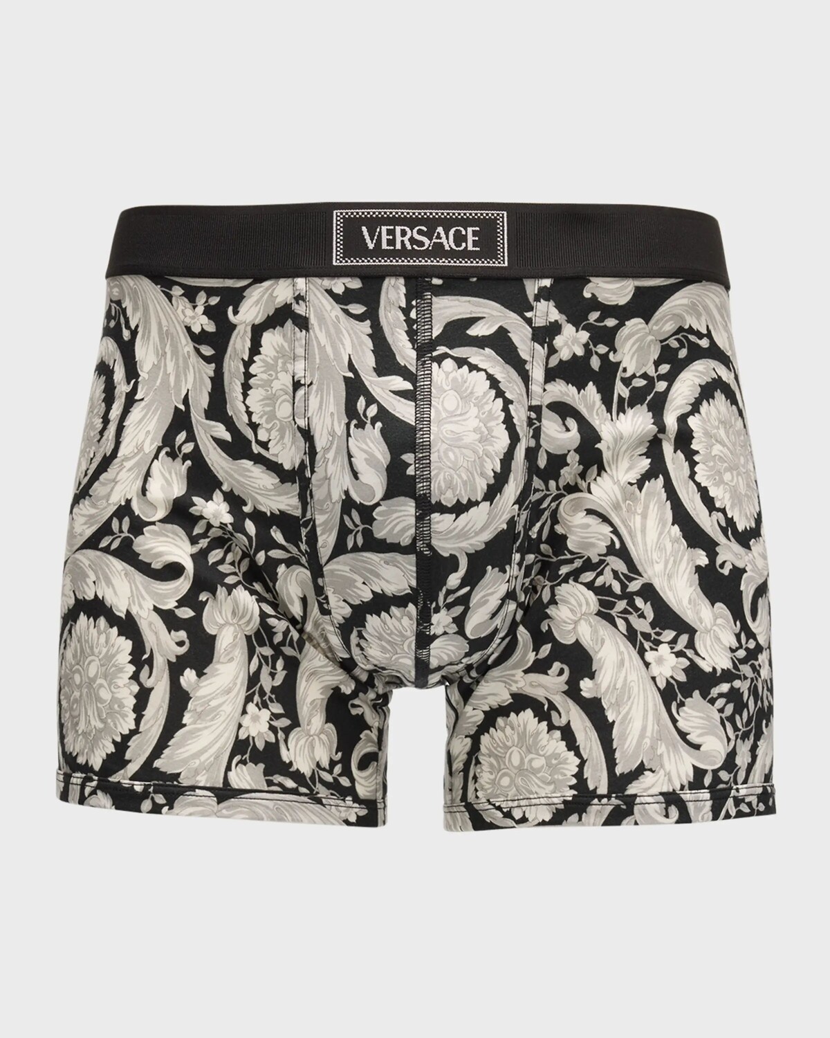 

Мужские хлопковые трусы в стиле барокко Topeka Versace, цвет Blackbone