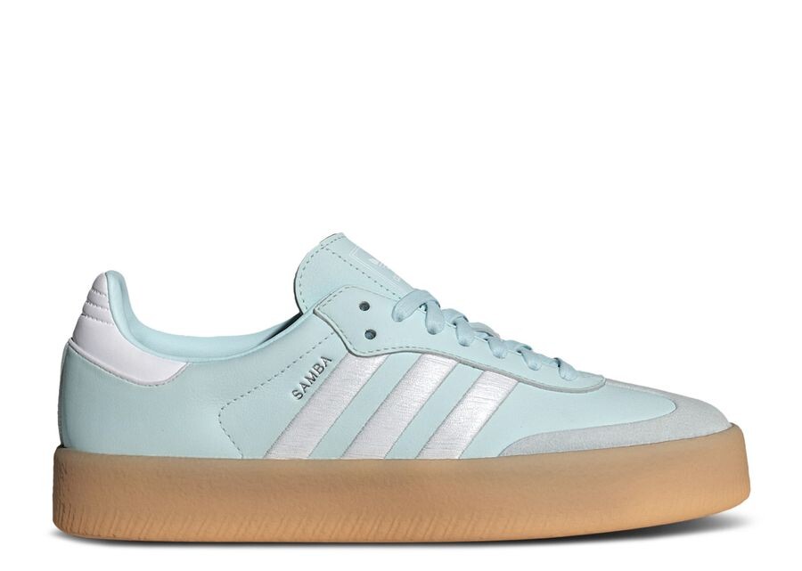 

Кроссовки adidas Wmns Sambae 'Almost Blue Silver Metallic Gum', синий