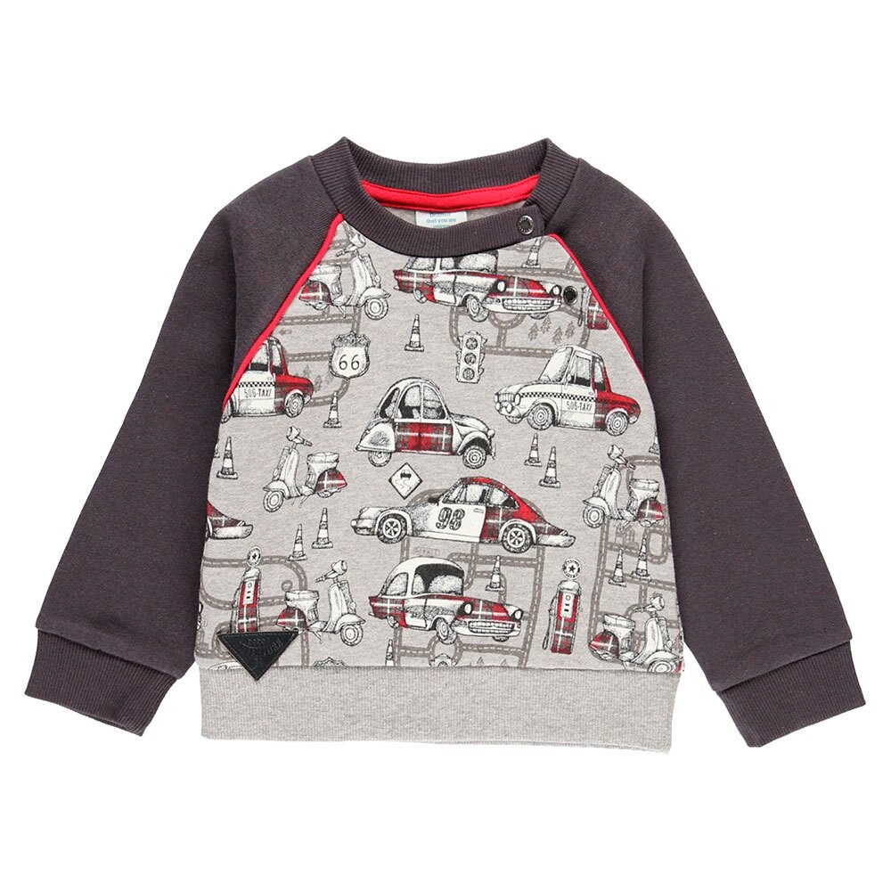 

Толстовка Boboli Pelpa Cars, серый