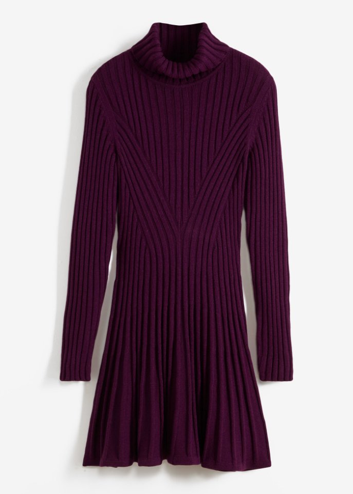 цена Трикотажное платье Bodyflirt Boutique, фиолетовый