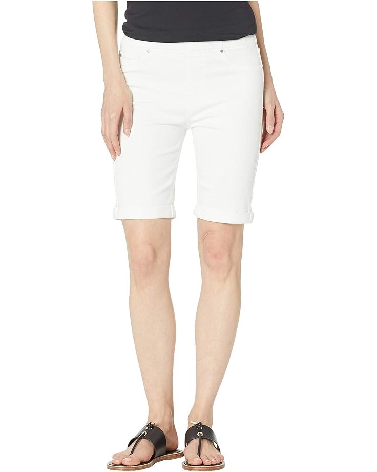 

Шорты Liverpool Los Angeles Chloe Pull-On Bermuda w/ Rolled Cuff, белый