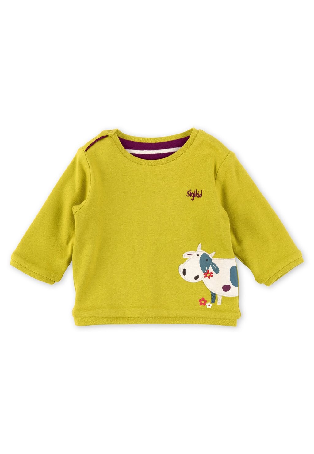 

Рубашка с длинным рукавом WENDE MY LITTLE FRIEND sigikid, цвет gelb lila