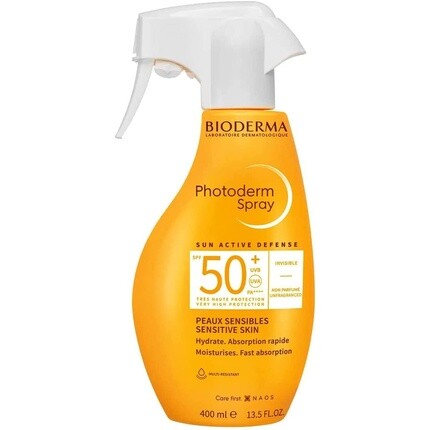 

Фотодерм спрей Spf50+ 400мл, Bioderma