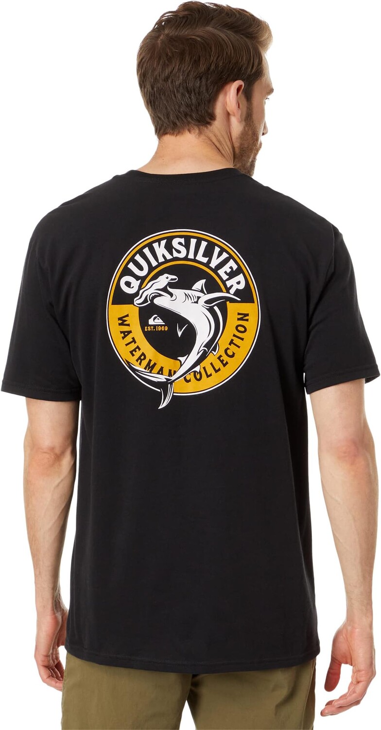 

Футболка с короткими рукавами Sea Shark Quiksilver, черный