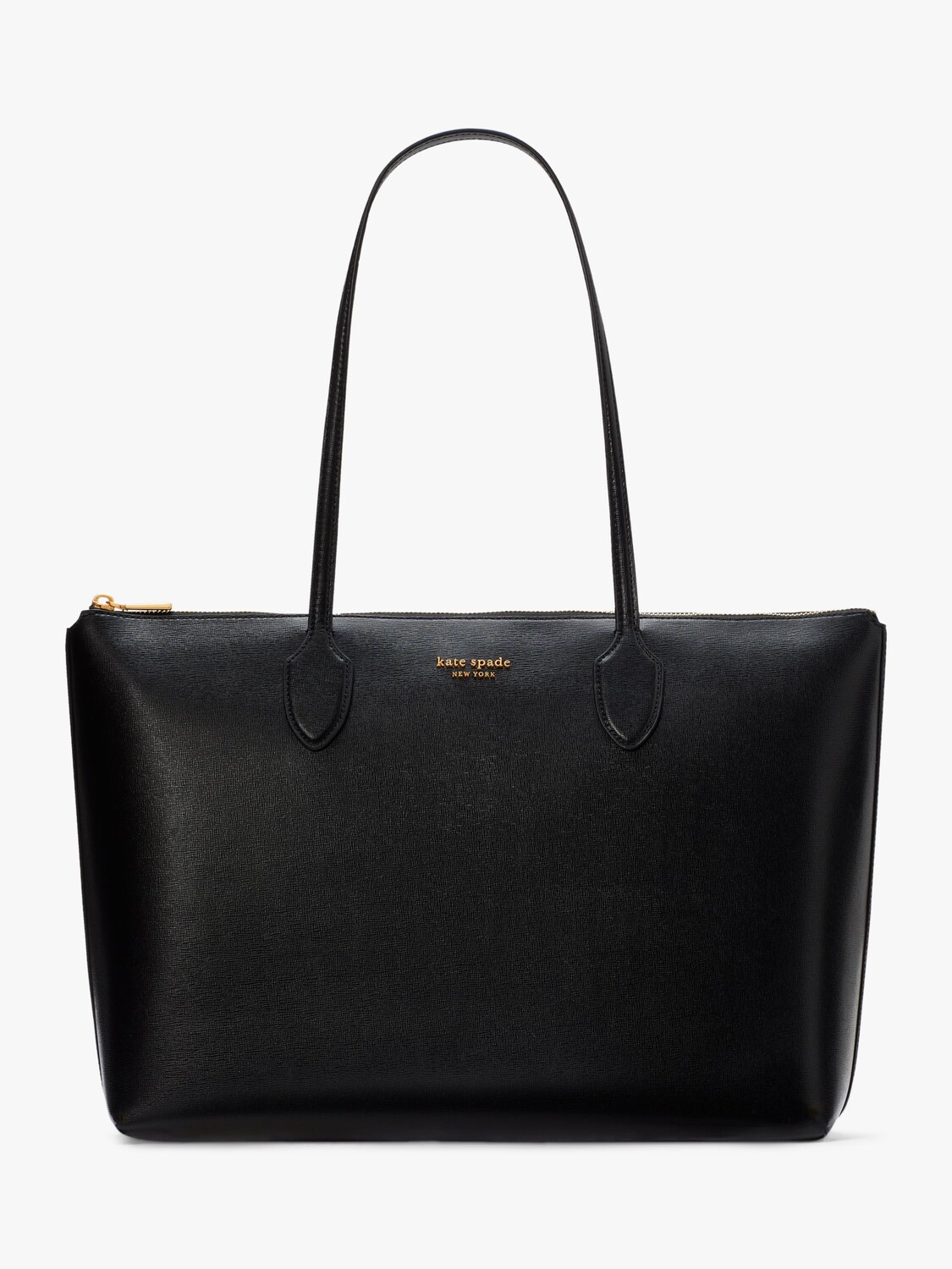 

Большая кожаная сумка-тоут Bleecker kate spade new york, черный