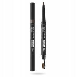 Карандаш для бровей, 004 Extra Dark, 0,2 г Pupa, Full Eyebrow Pencil цена и фото