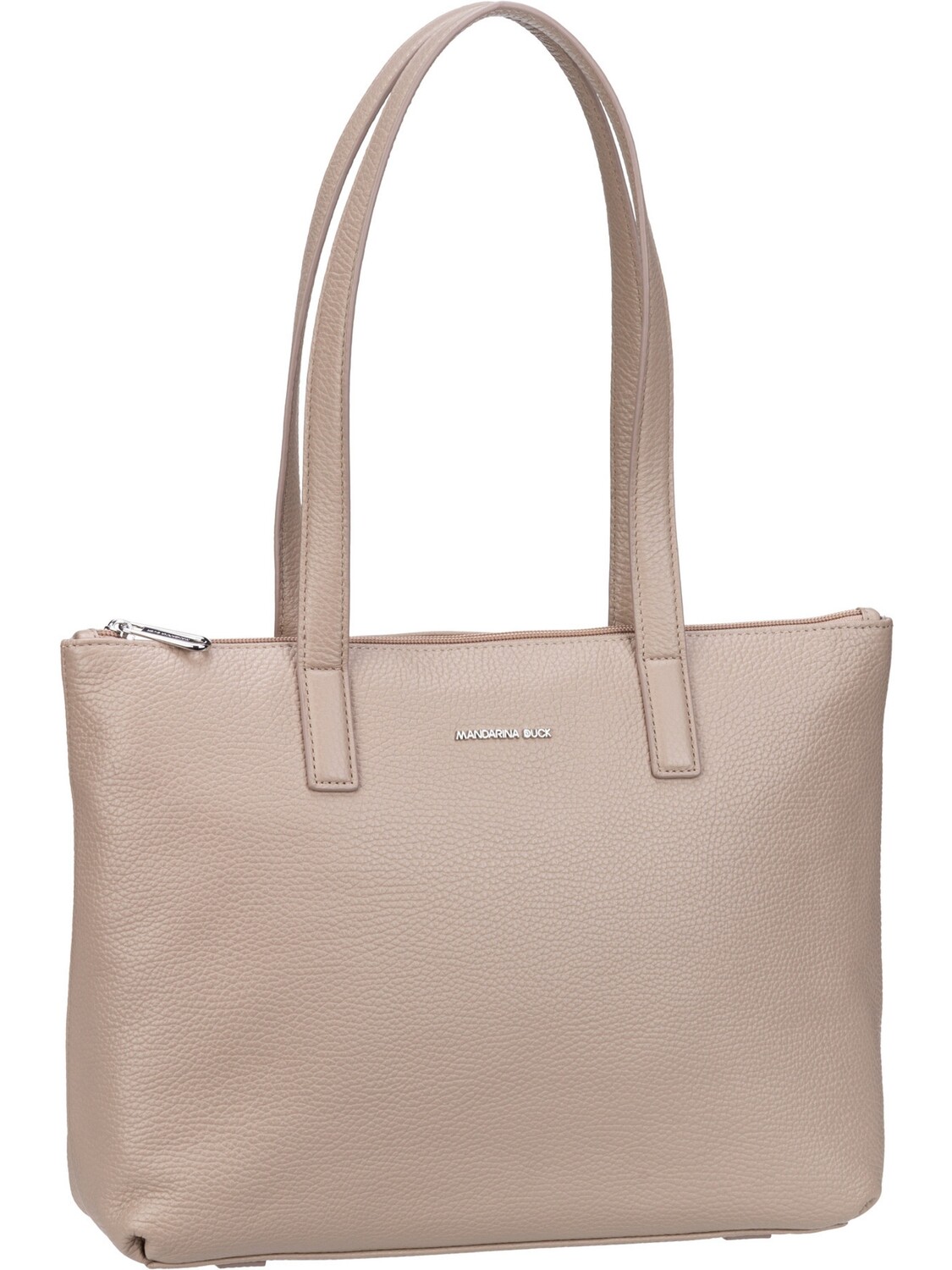 

Сумка шоппер Mandarina Duck Mellow Leather FZT53, цвет Warm Taupe