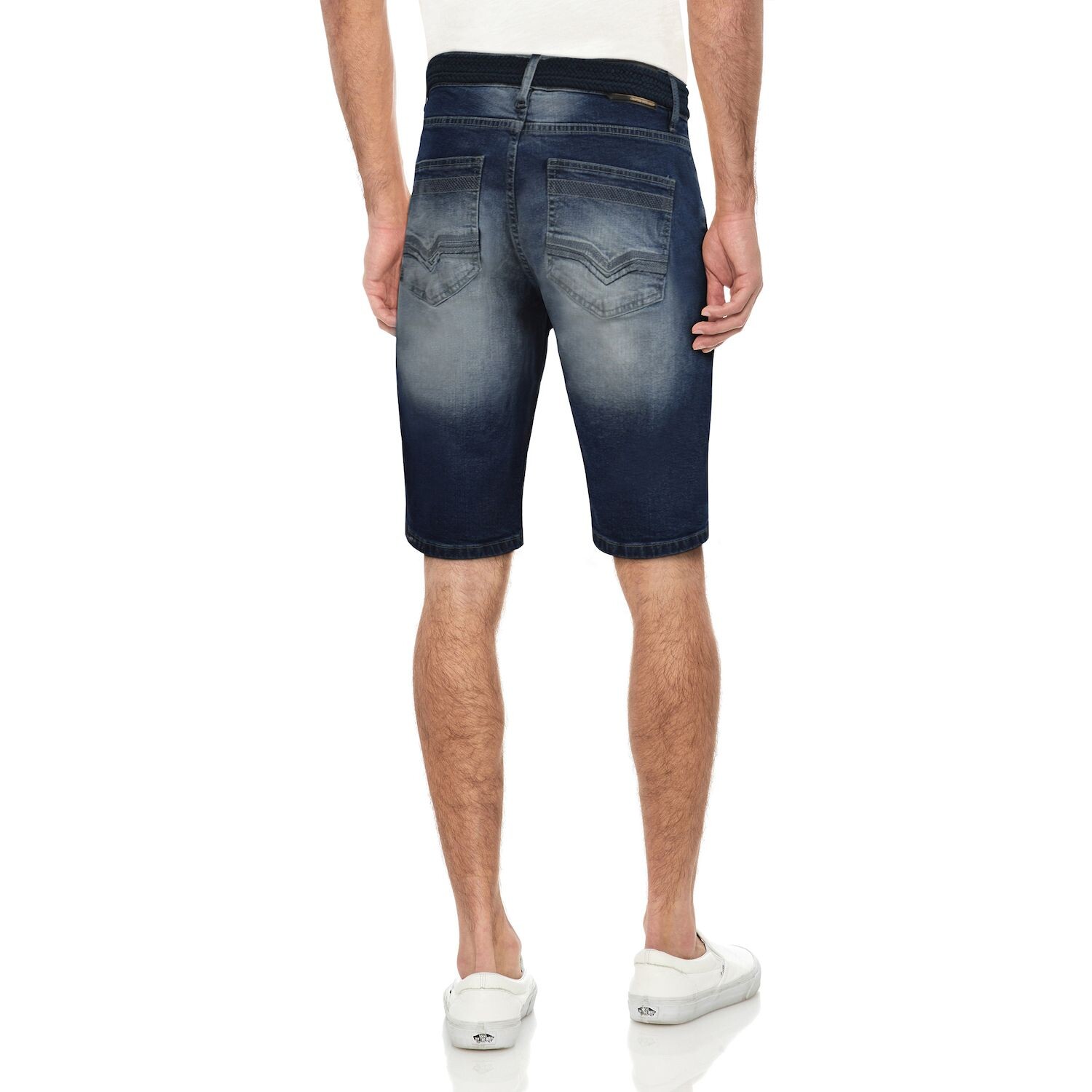 

Мужские шорты Xray Slim Fit из эластичного денима с поясом