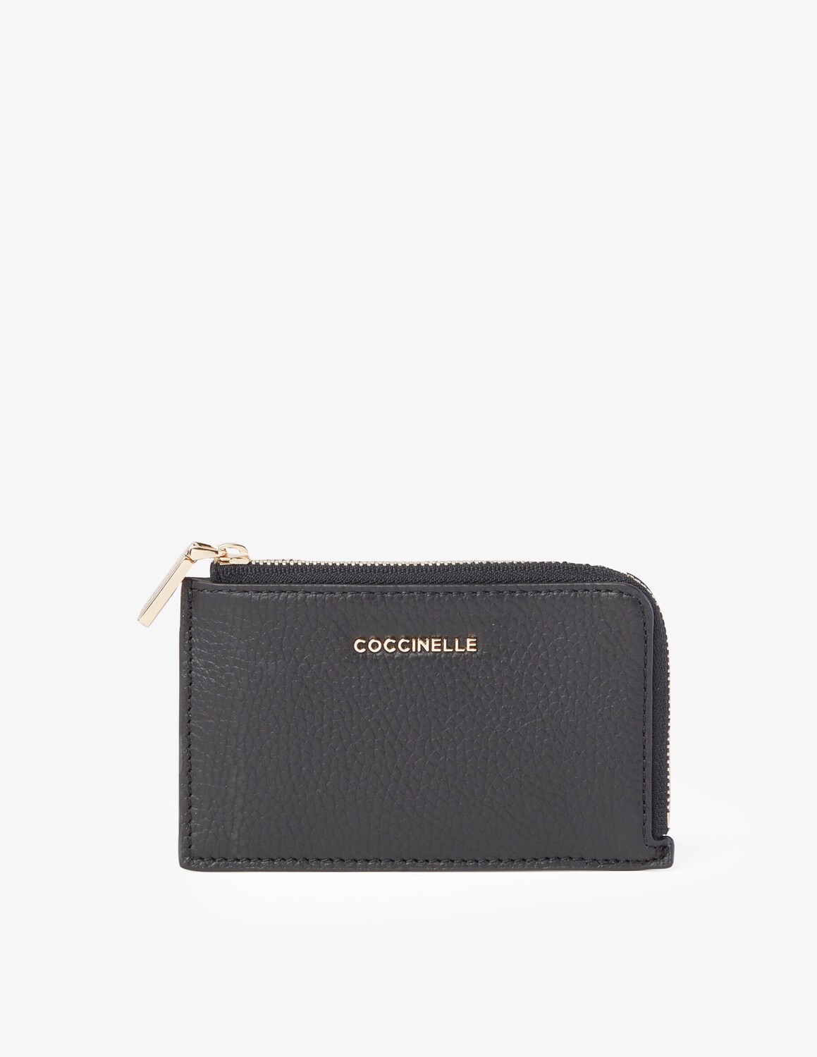 

Металлический мягкий кошелек Coccinelle, черный
