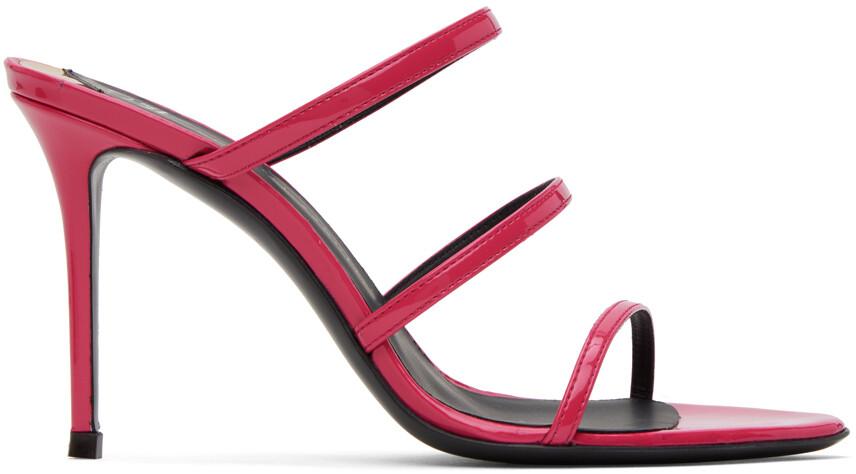 

Розовые босоножки на каблуке Clandestino Giuseppe Zanotti
