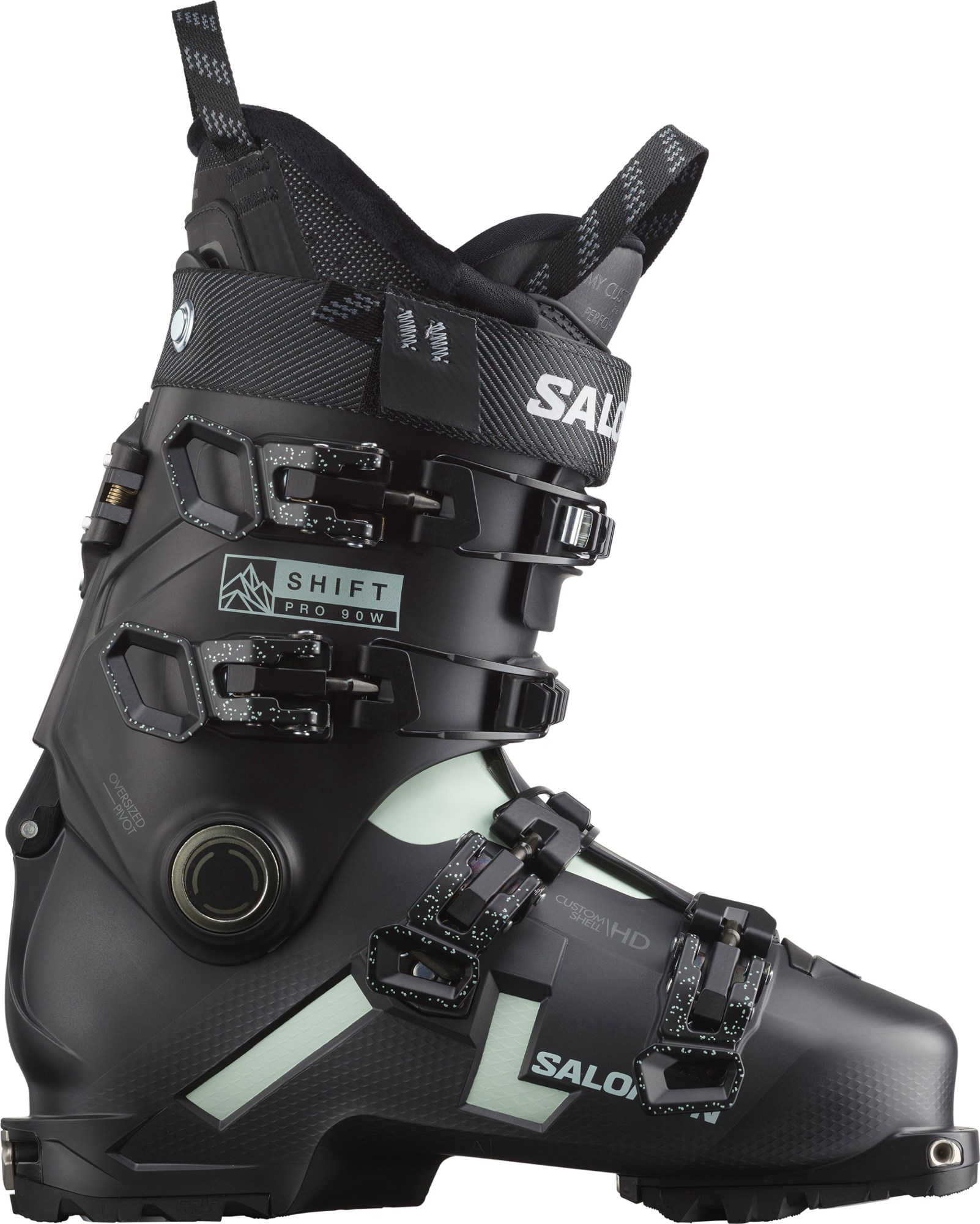 горнолыжные ботинки salomon t1 детские Горнолыжные ботинки Shift Pro 90 AT — женские — 2023/2024 г. Salomon, черный