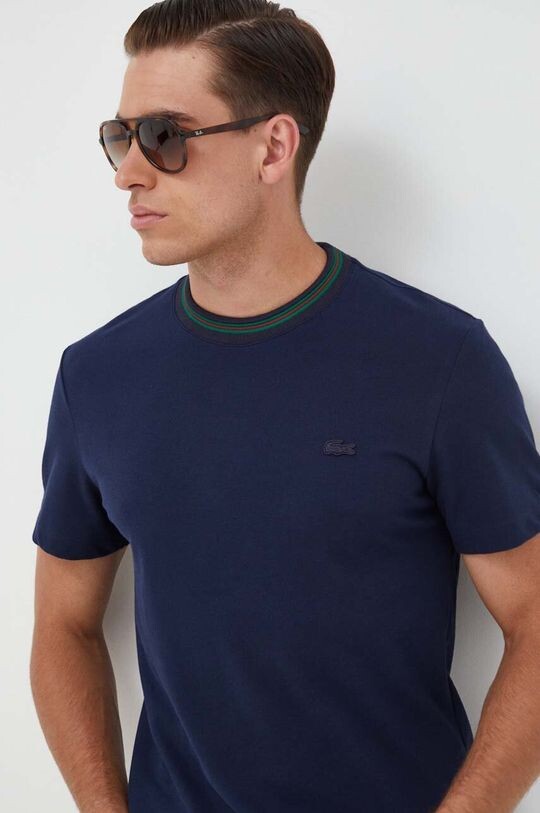 

Футболка Лакоста Lacoste, темно-синий