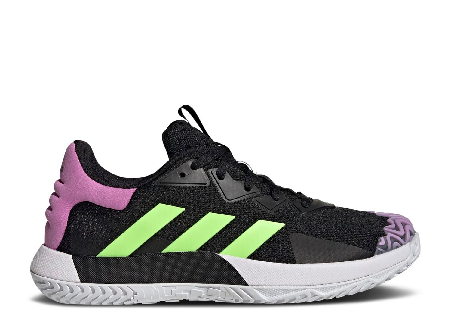 

Кроссовки adidas Solematch Control 'Black Signal Green', черный