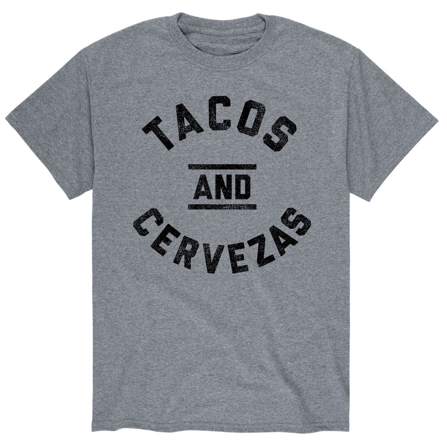 Мужская футболка Tacos And Cervezas Licensed Character мужская футболка mi tacos es mi tacos хизер блэк красный флаг