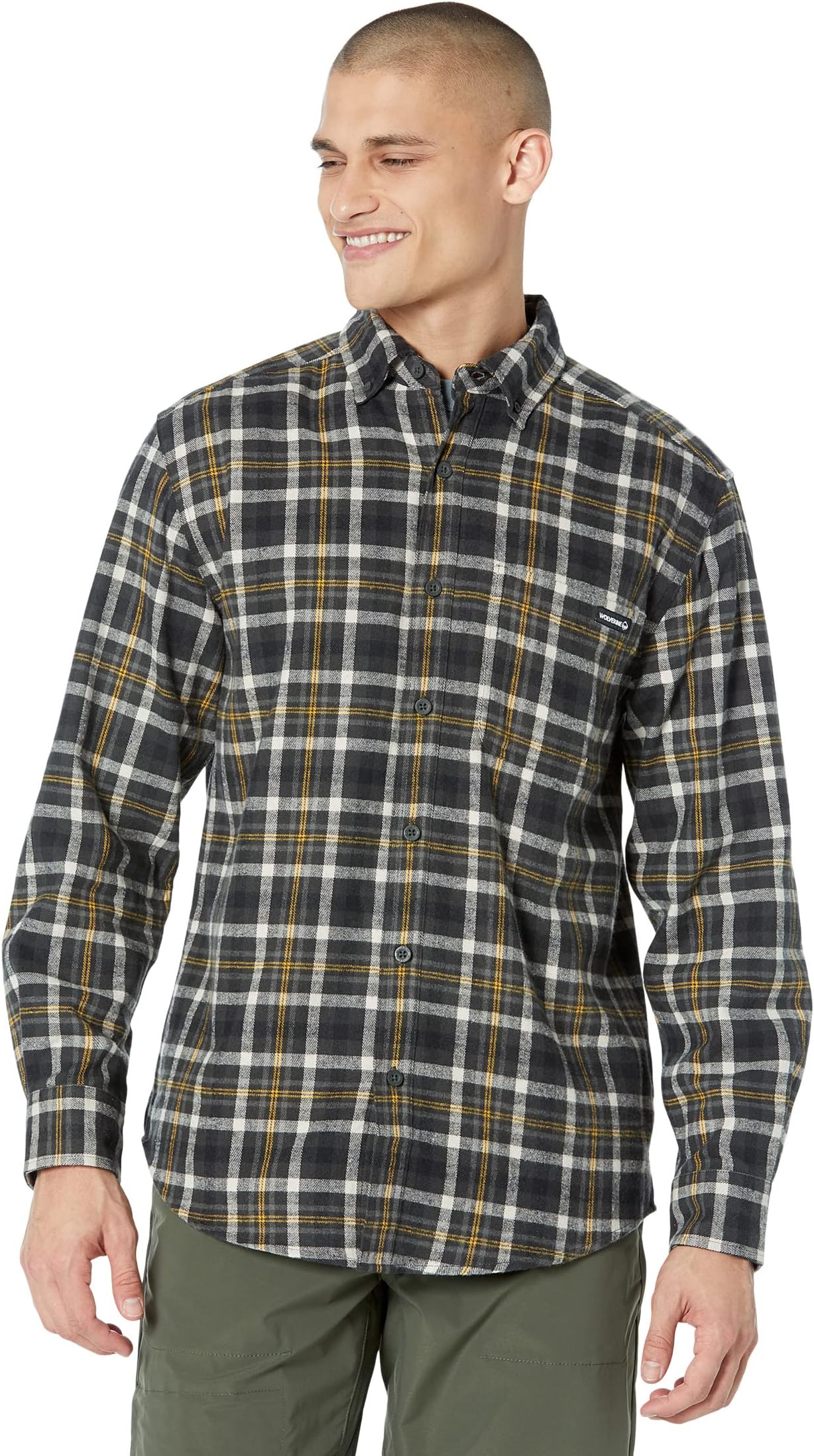 

Рубашка Wolverine Rivet Flannel, цвет Onyx Plaid