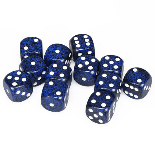 

Игровые кубики Stealth: Speckled D6 Set Of 12 (16Mm) Chessex