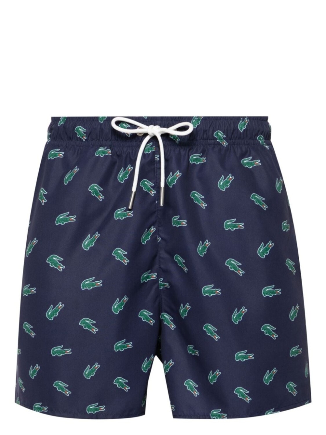 

Lacoste плавки-шорты с кулиской и принтом Crocodile, синий