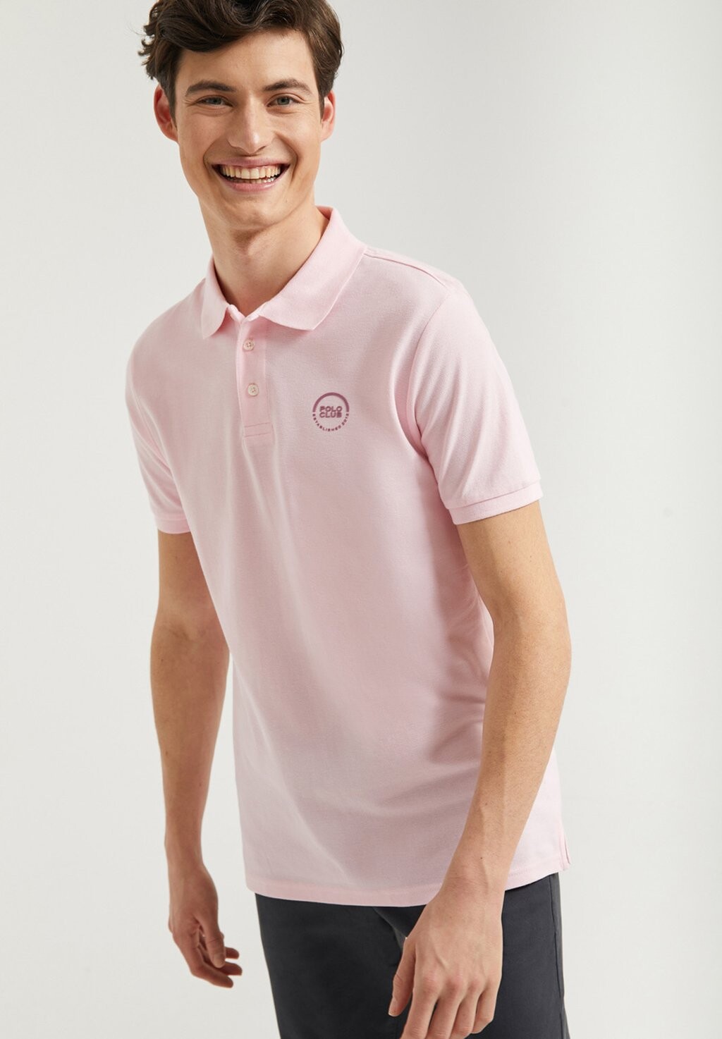 

Рубашка-поло Regular Fit Polo Club, розовый
