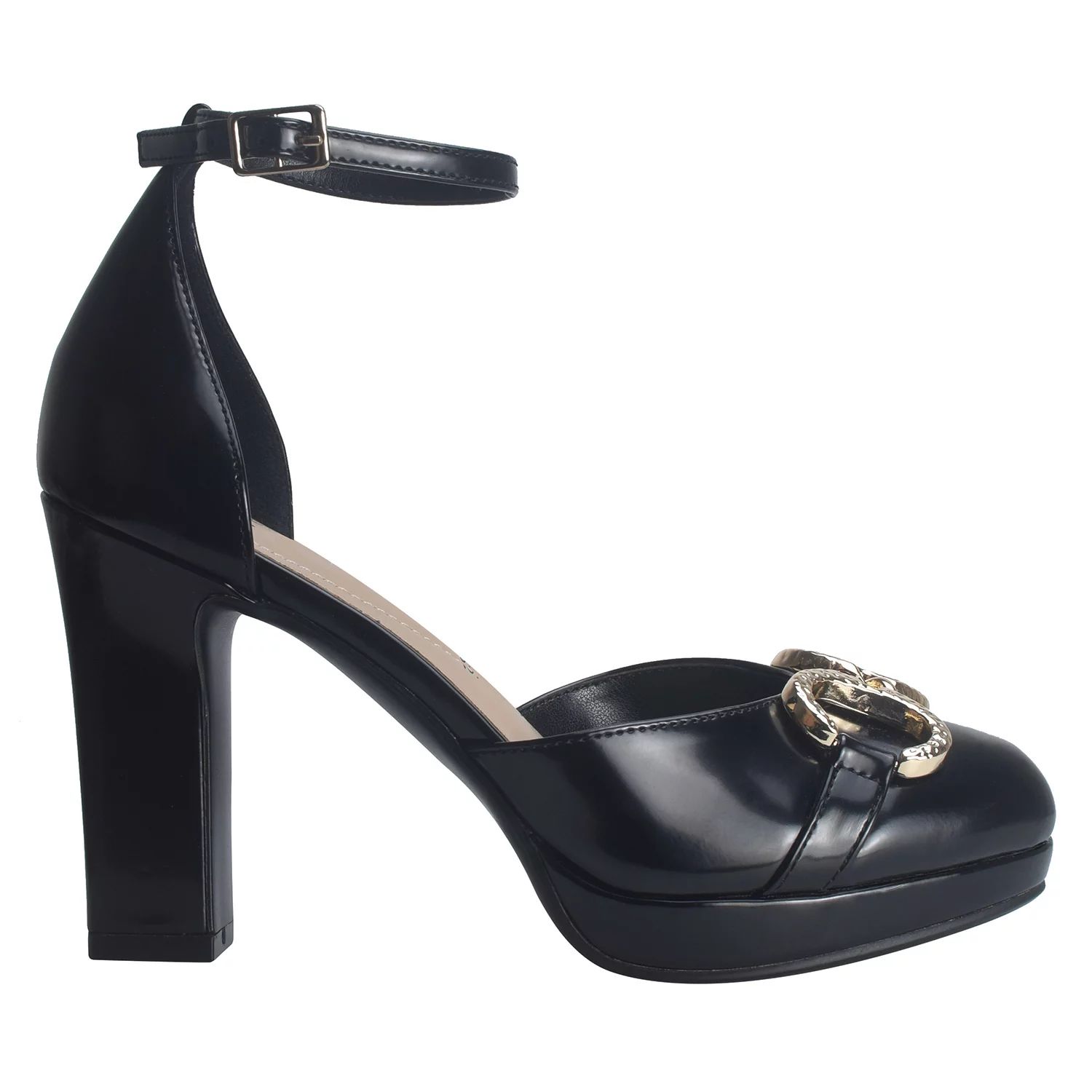 Женские туфли на платформе с орнаментом Impo Odilie Impo, черный цена и фото