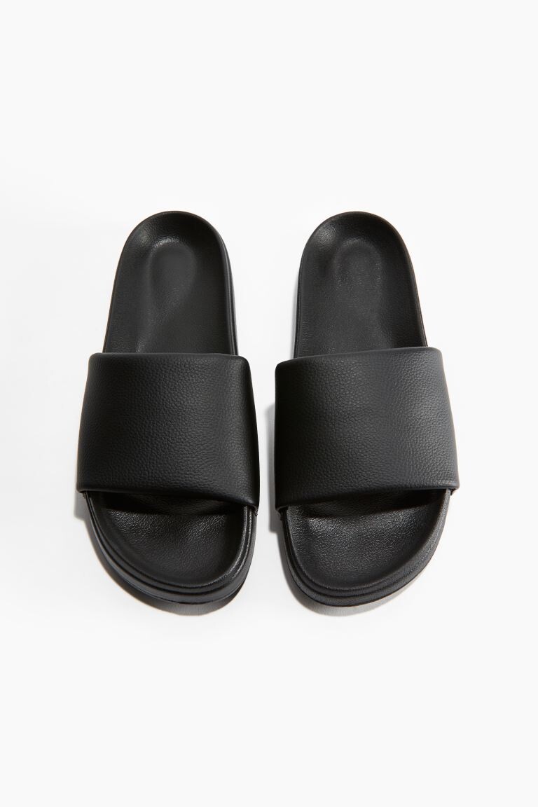 

Пляжные сандалии H&M, черный