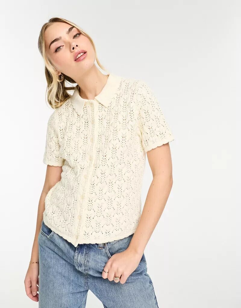 

Трикотажный топ Levi's Seaside с воротником