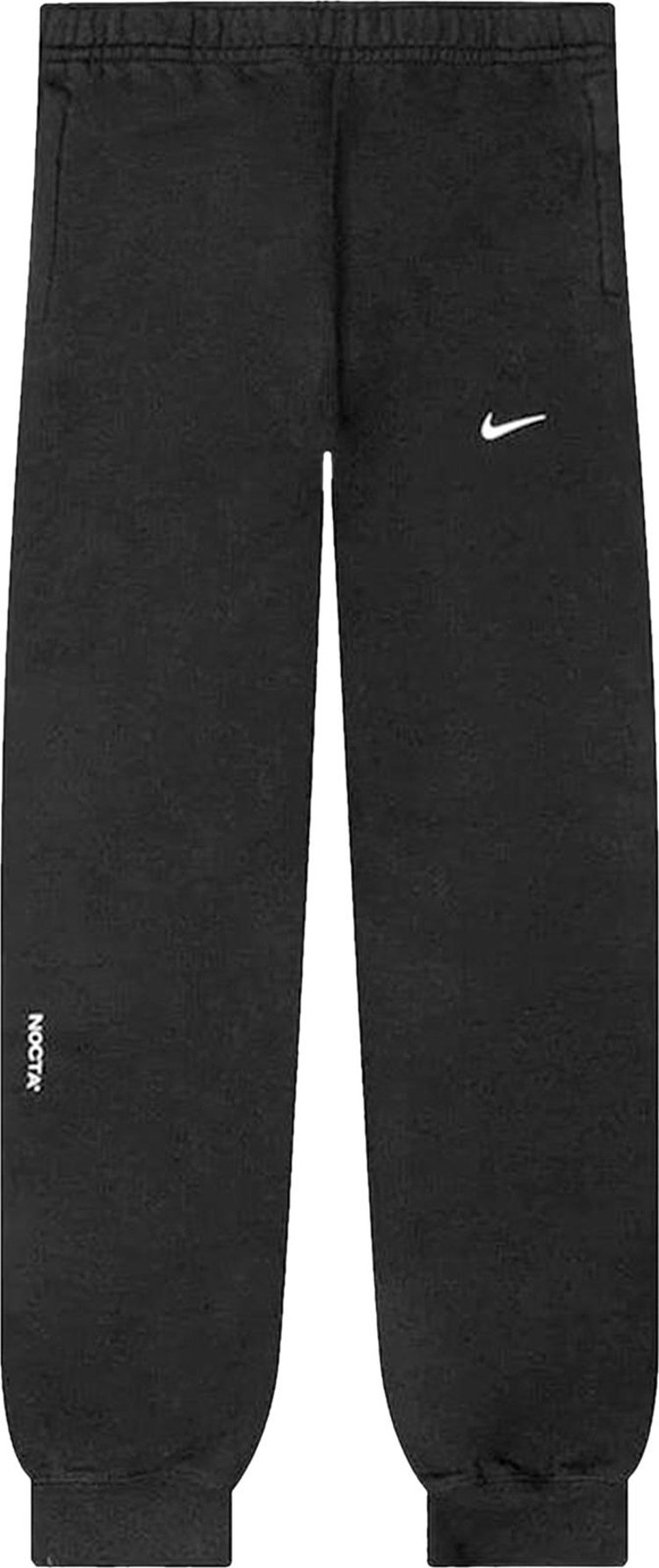 Брюки Nike NOCTA Fleece 'Black', черный