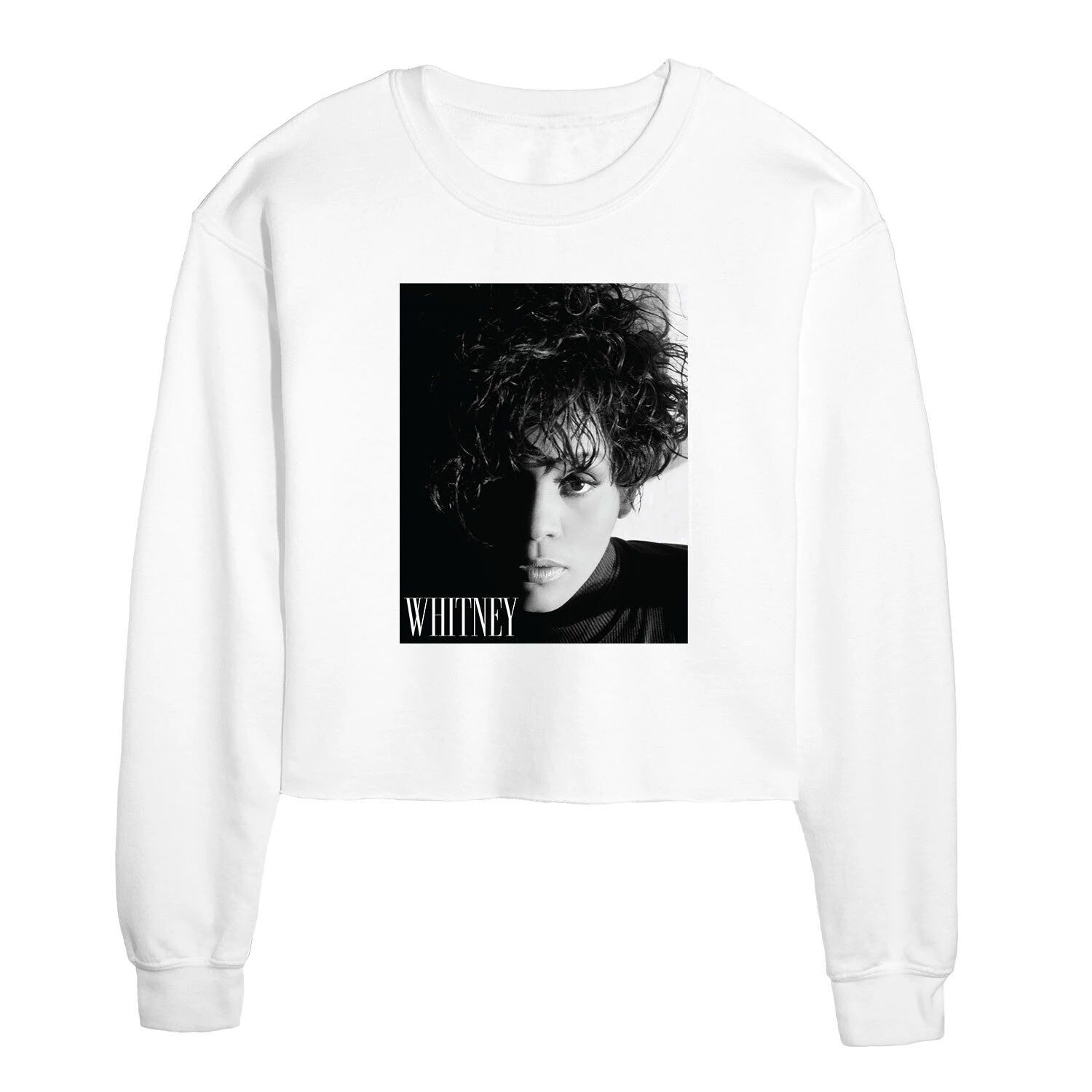 

Укороченный свитшот для юниоров Whitney Houston Licensed Character, белый