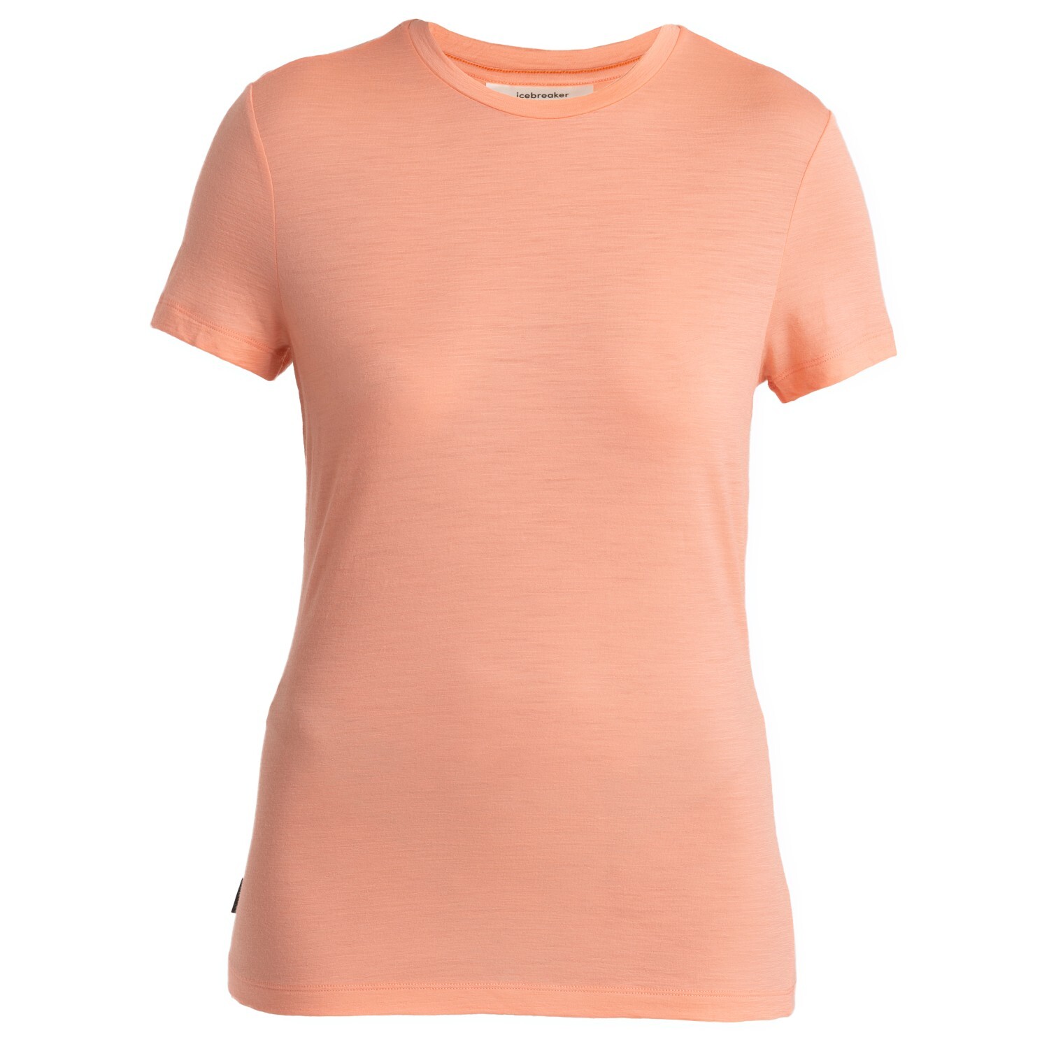 Рубашка из мериноса Icebreaker Women's Merino 150 Tech Lite III S/S Tee, цвет Glow