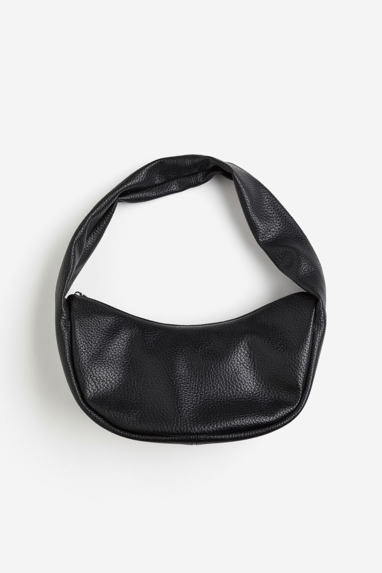 Маленькая сумка через плечо H&M, черный маленькая сумка uniqlo черный