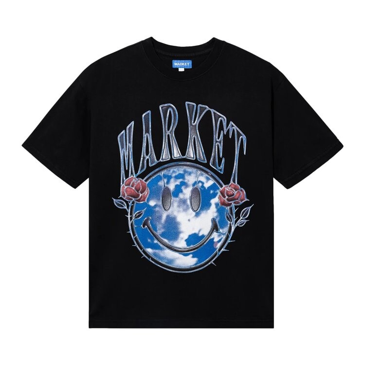 

Футболка Market Smiley Reflect 'Black', черный