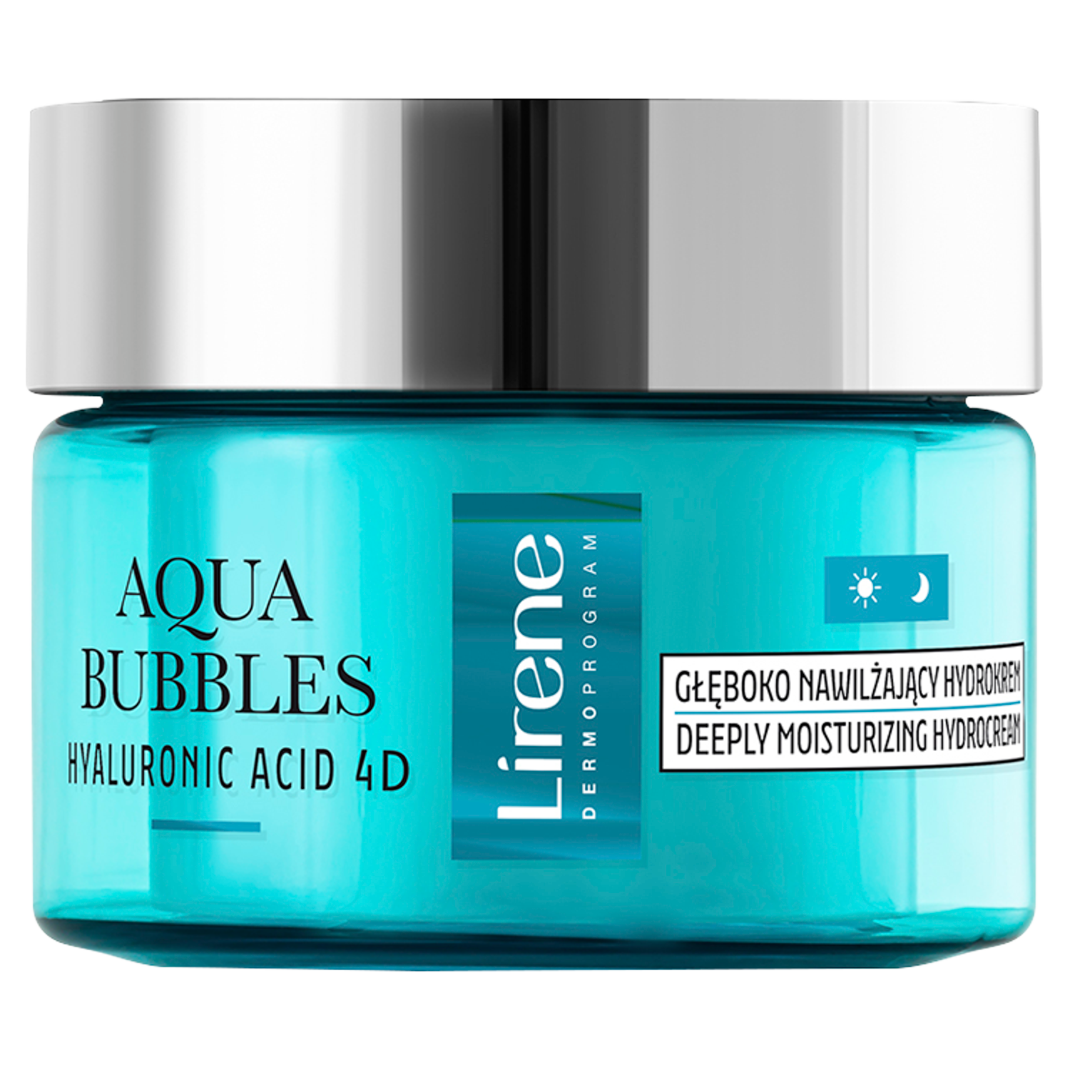 Глубоко увлажняющий гидрокрем для лица Lirene Aqua Bubbles, 50 мл