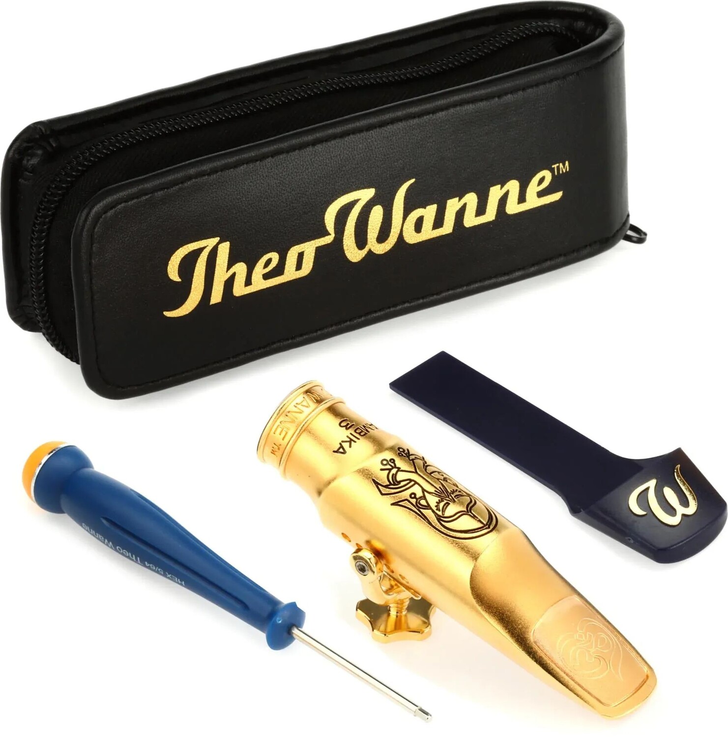 

Theo Wanne AM3-TG8 Ambika 3 Мундштук для тенор-саксофона - 8 Позолоченный