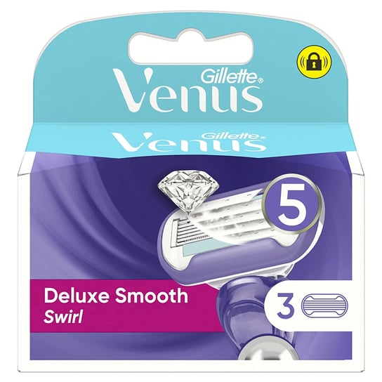 Стержни для бритв, 3 шт. Gillette Venus Swirl цена и фото