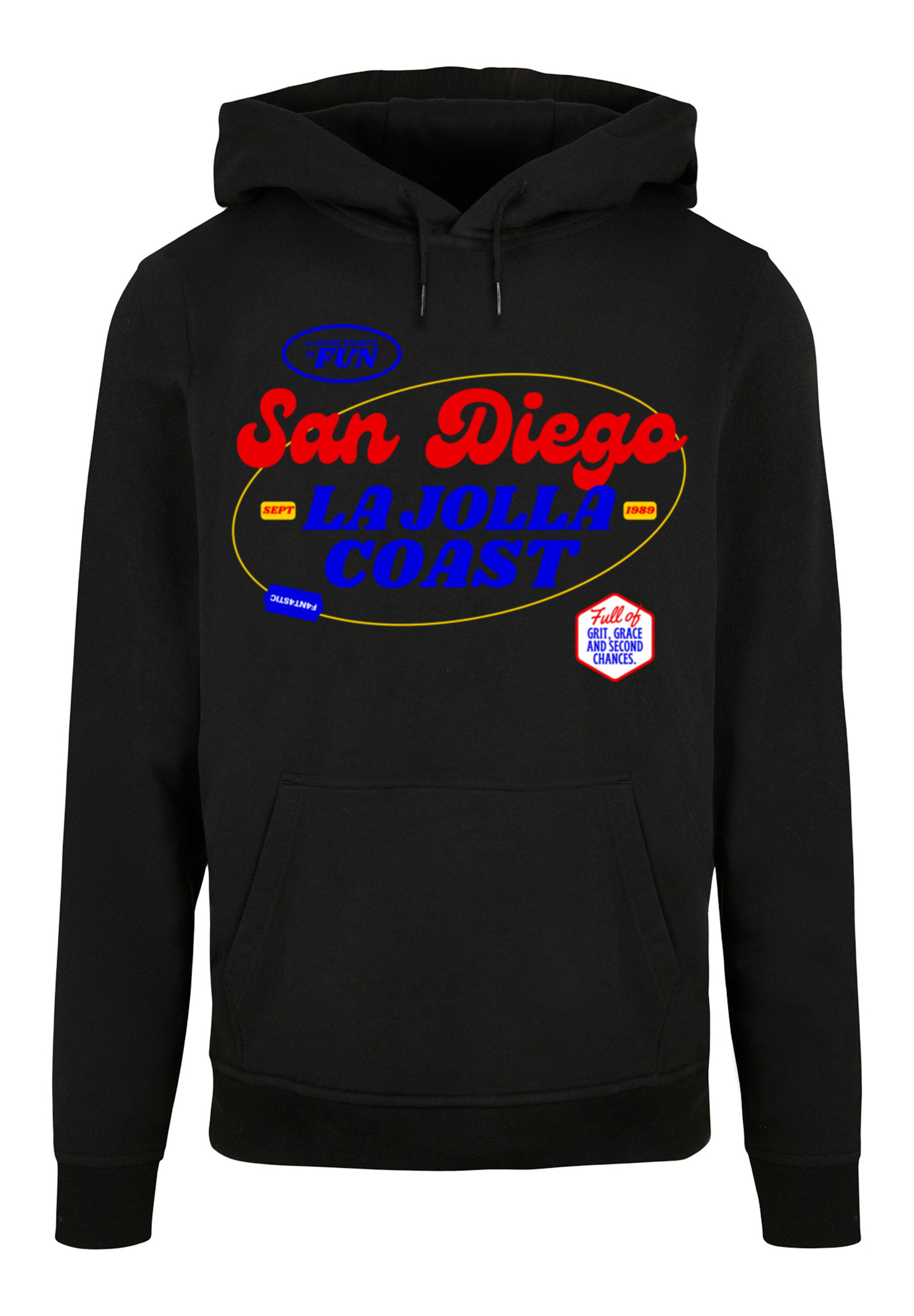 Пуловер F4NT4STIC Basic Hoodie San Diego HOODIE, черный