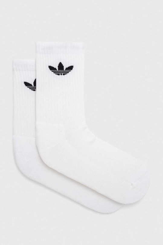 цена 6 упаковок носков adidas Originals, белый