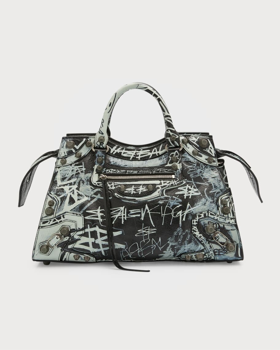 

Сумка Neo Cagole City Graffiti из овечьей кожи с ручкой сверху Balenciaga