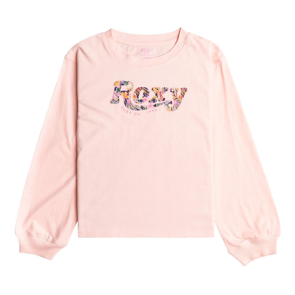 

Футболка с длинным рукавом Roxy Let Somebody Go, розовый