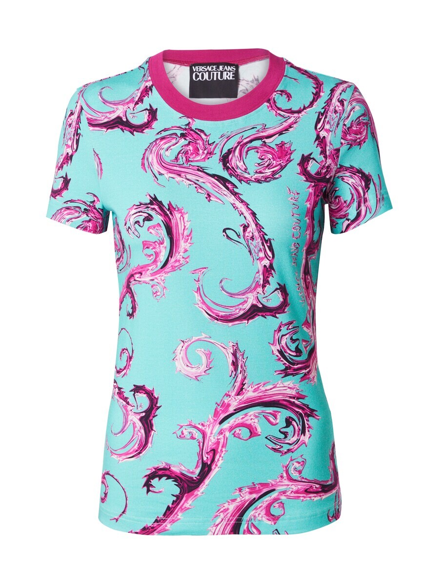 

Футболка Versace Jeans Couture, цвет Aqua