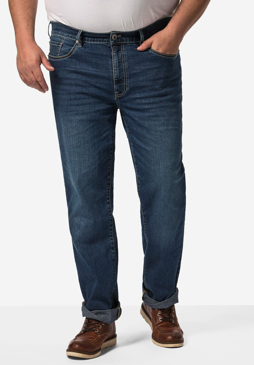 

Джинсы прямого кроя 5 POCKET John F. Gee, цвет Stone Blue Denim