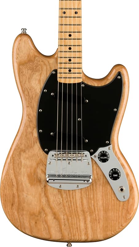 Электрогитара Fender Ben Gibbard Signature Mustang Electric Guitar, Natural w/ Gig Bag