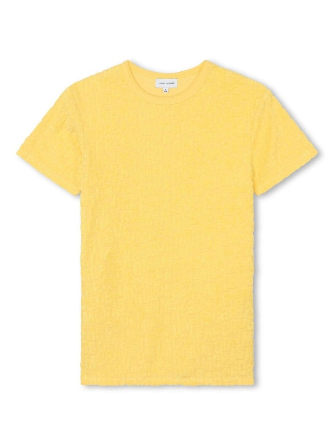 

Marc Jacobs Kids жаккардовое платье мини с логотипом Jumbled, желтый